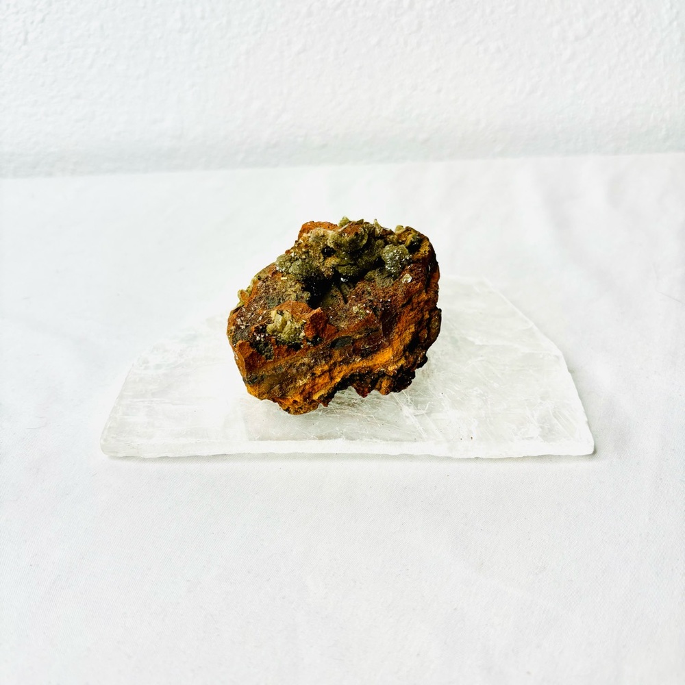 Adamite mineral stone
